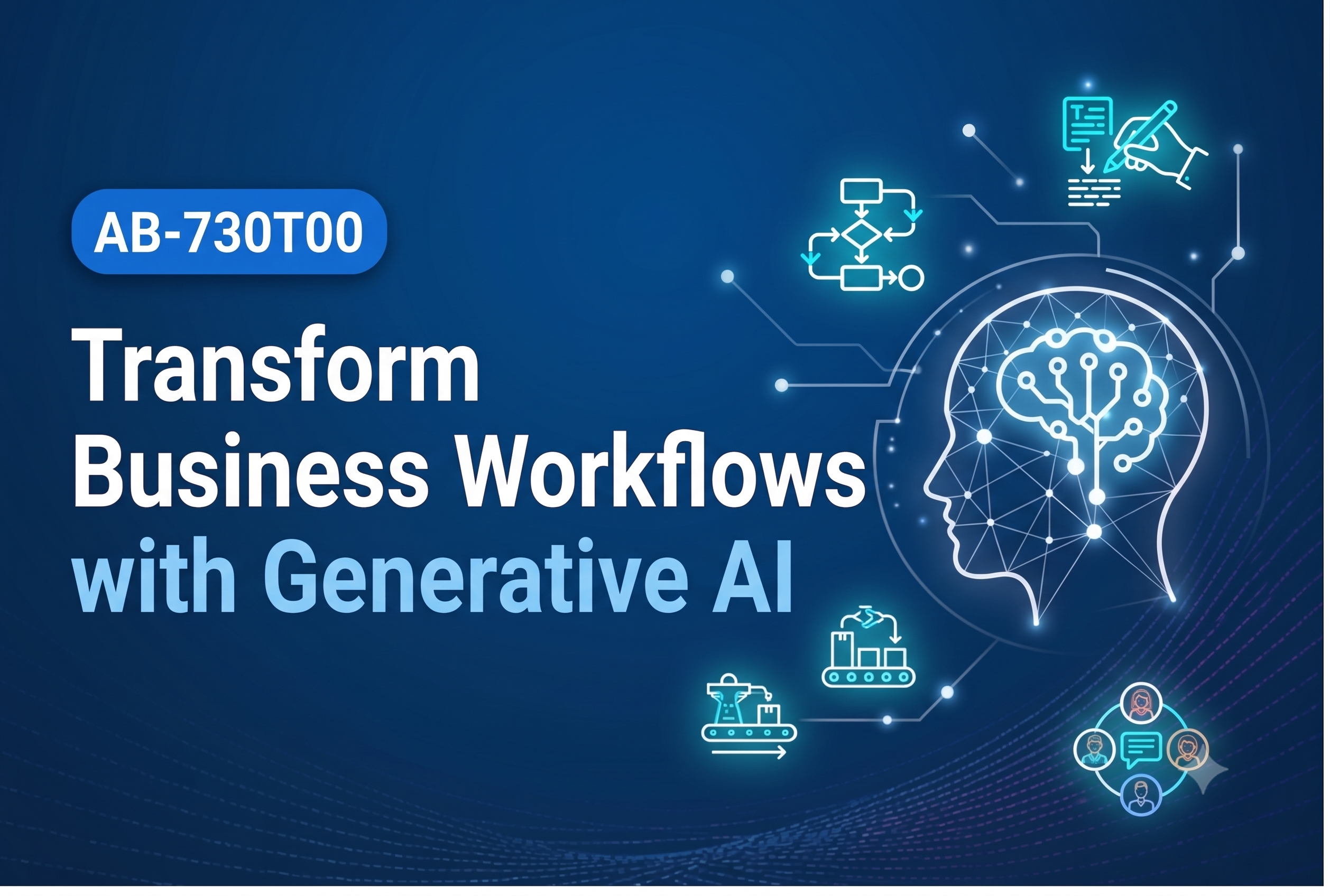 AB-730T00 – Transform Business Workflows with Generative AI